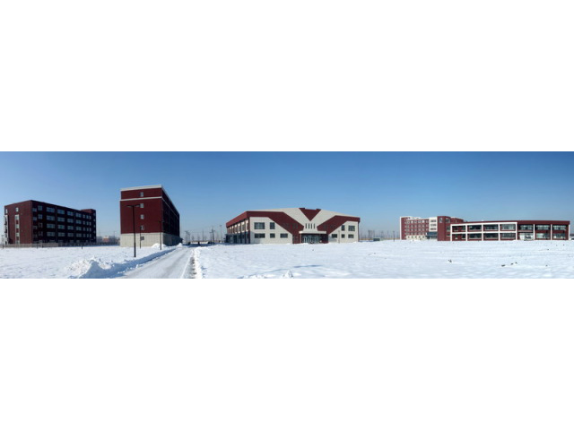 成果轉(zhuǎn)化中心、流動人才公寓、體育館、研究生公寓、食堂